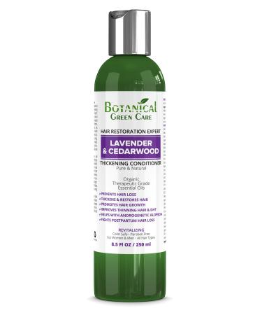 Botanical Green Care 'Lavender & Cedarwood' CONDITIONER - Thickening Hair Growth Strengthening Conditioner for Thinning Hair. Color Safe