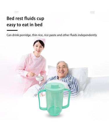 Adult Sippy Cups for Elderly | Spill-Proof Drinking Sippy Cup Clear Scale Drinking Supplies for The Elderly Maternity and Patient Troonz - Buy Online on SooperMarket.com