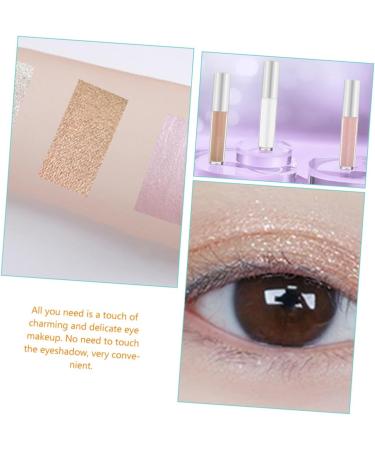 Mikinona 3pcs Polarized Monochrome Eyeshadow Sparkle Eyeshadow Liquid Glitter Eyeshadow Makeup Stuff Plastic - Buy Online on SooperMarket.com