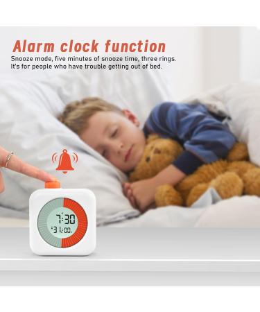 EooCoo Visueller Timer - White | International Shipping Available - Perfect for Home & Office Use - Buy Online on SooperMarket.com