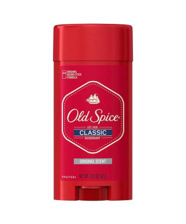Old Spice Classic Original Scent Deodorant for Men 3.25 oz Original 1 Count (Pack of 1)