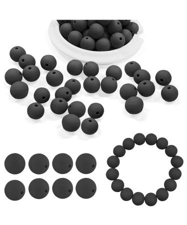 Silicone pearls baby 12mm silicone pearls pacifier clip chain pendant baby bite ring accessories necklace kits girl necklace accessories chains necklace cord with black