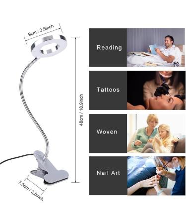 Buy Makeup LED Lights - USB Cosmetic Lamp for Eyebrow & Lips | Beauty Salon Desktop LED Lights with Clip - International Shipping - Buy Online on SooperMarket.com