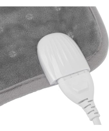 Huairdum Electrical Heating Mat - Soft 6-Gear Heating Blanket for Office Living Room & Bedroom - Comfortable LCD - EU Plug 220-240V (Gray) - Buy Online on SooperMarket.com