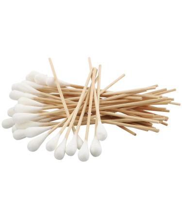 Buy Kosmetex 50x Wide Head Cotton Swabs - Premium Quality with Wooden Sticks Perfect for All Uses - International Shipping Available - Buy Online on SooperMarket.com