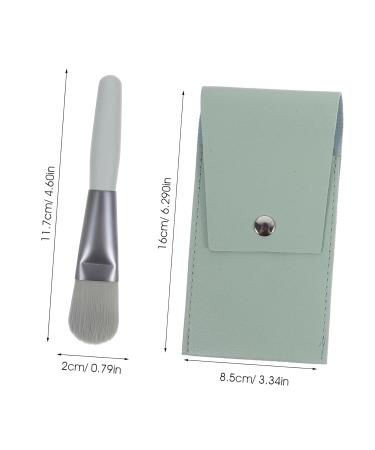 Best Makeup Brush Set for Women - Eye & Powder Applicator - Dark Green - International Shipping Available - Buy Online on SooperMarket.com