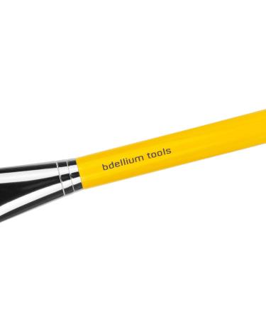Bdellium Tools Studio Series 943 Face Shading Brush - Professional Makeup Brush with Soft Synthetic & Natural Fibers for Perfect Finish - Yellow 1pc - International Shipping Available - Buy Online on SooperMarket.com