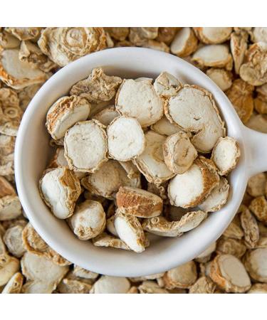 Dried Galangal Root Sand Ginger Sliced 8 Ounce - Natural NON GMO Kulinjan Alpinia Galanga - Chinese Herb Spices for Tom Yum & Tom Kha Soups - Buy Online on SooperMarket.com