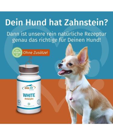 Dog Fit by Prethis | White Dental Plus I Tartar Remover for Dogs I Natural Tooth Cleaning & Dental Care - Buy Online on SooperMarket.com