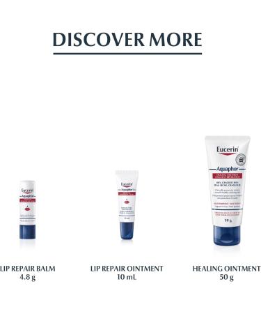 EUCERIN AQUAPHOR Lip Balm Repair Stick DUO PACK for Dry Chapped and Cracked Lips 2x4.8g | Aquaphor Lip Repair | Non-Comedogenic Lip Balm | Fragrance-free Lip Balm | Recommended by Dermatologists 4.8 g (Pack of 2) - Buy Online on SooperMarket.com
