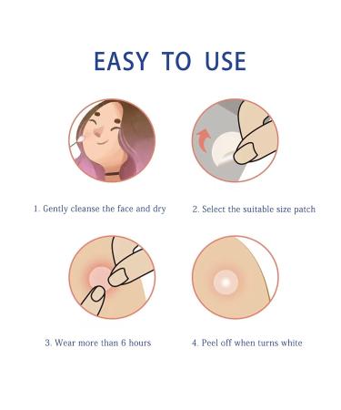 Buy Acne Patches - Invisible Hydrocolloid Spot Stickers for Fast Healing | 108 Translucent Pimple Patches Two Sizes Available - International Shipping - Buy Online on SooperMarket.com