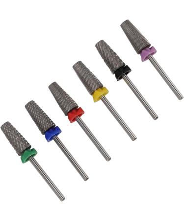 Polish Remover Bit Nail Drill Bit Set Long Durability High Strength Precise Safe for Manicure for Acrylic Gel Nails - Buy Online on SooperMarket.com