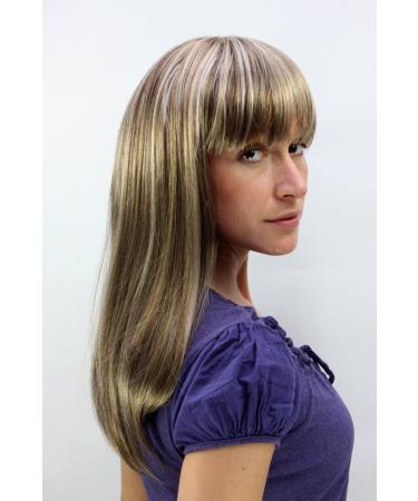 WIG ME UP 6310-12TT26 Shoulder-Length Wig with Brown/Blonde Highlights - Stylish & Natural Look | International Shipping Available - Buy Online on SooperMarket.com