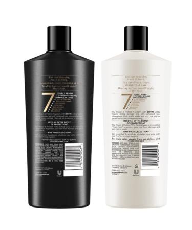 TRESemme Shampoo and Conditioner Set Repair & Protect 7 with Biotin - Visibly Repairs Styling Damage & Strengthens Hair - 22 Fl Oz Each | International Shipping Available - Buy Online on SooperMarket.com