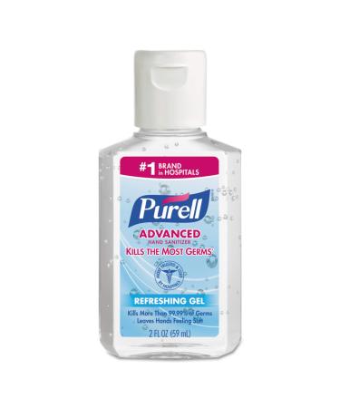 PURELL 960524 Advanced Instant Hand Sanitizer 2oz Squeeze Bottle (Case of 24)