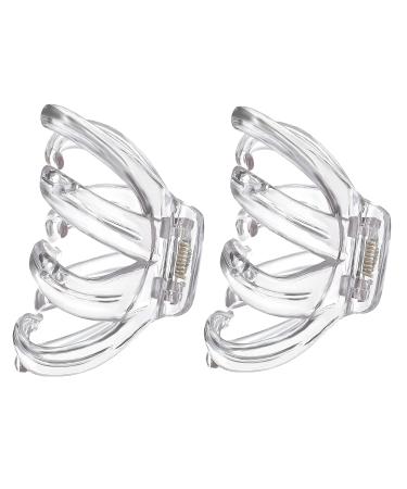 4 Pack Octopus Hair Clips for Thick Long Hair - No Slip Grip (Clear, 8.5 cm) - Buy Online on SooperMarket.com
