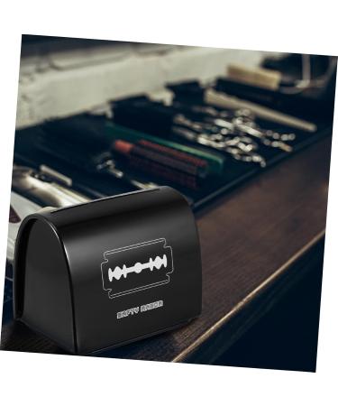 PopetPop 2-Station Razor Blade Storage Box - Safe Disposal Container for Salons & Men Durable & Portable Hot Box - Buy Online on SooperMarket.com