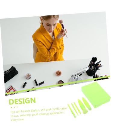 NOLITOY Makeup Brush Set - Foundation Lip & Eye Brushes with Soft Bristles | Travel-Friendly Cosmetic Mirror | Shop Internationally - Buy Online on SooperMarket.com