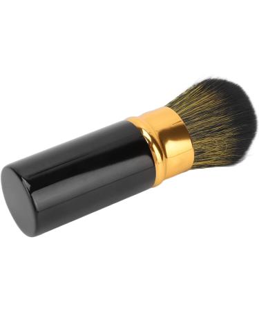 Verdant Touch Retractable Blush Brush Retractable Makeup Brush Portable Soft Hair Loose Powder Brush for Makeup Artist Black - Buy Online on SooperMarket.com