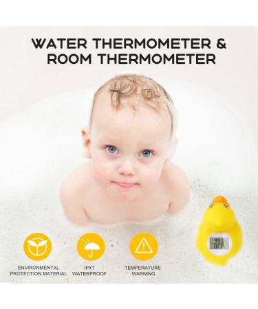 Digital Baby Bath Tub Thermometer - Upgraded Duck Toy with Temperature Alerts for Infants & Toddlers - Buy Online on SooperMarket.com