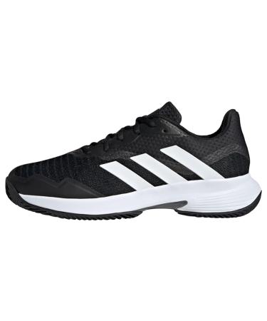 adidas Men's Courtjam Control Tennis Shoes-Low (Non Football) 44 EU Core Black Ftwr White Grey Four