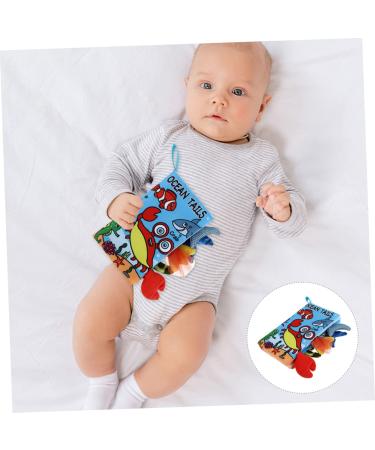 Vaguelly Tear-Resistant Fabric Book Set for Toddlers | Soft Touch & Feel Baby Books | Quiet Book Toys for Babies - Buy Online on SooperMarket.com