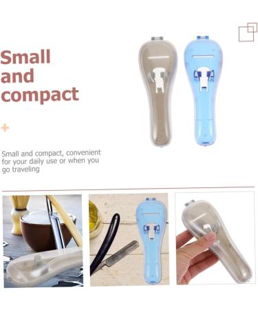 Plafope 2-Pack Razor Storage Box | Organizer for Electric & Manual Shavers | Ideal for Travel & Home Use - Buy Online on SooperMarket.com