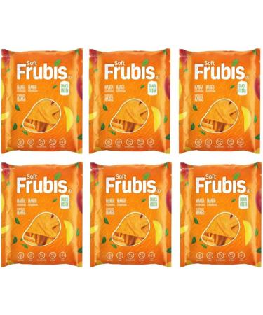 Frubis Tasty Bits Of Crispy Fruit | Mango - 6 Pack - Buy Online on SooperMarket.com