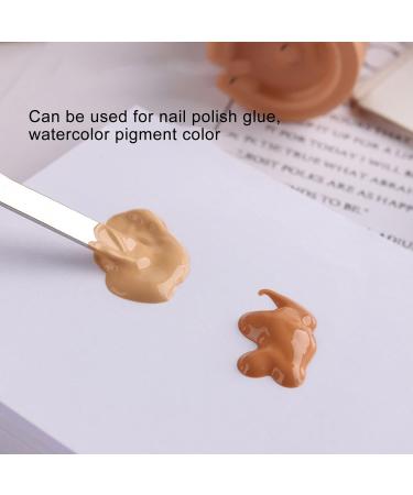 Nail Art Mixing Paper L Size One Piece Dual Sided Manicure Cosmetic Mixing Paper Pad with Angle Brush - Buy Online on SooperMarket.com
