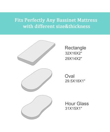 Couxily Fitted Sheet for Strollers & Car Mattresses | Buy 2-Piece Mattress Cover & Clamp Sheet Set Online - Buy Online on SooperMarket.com