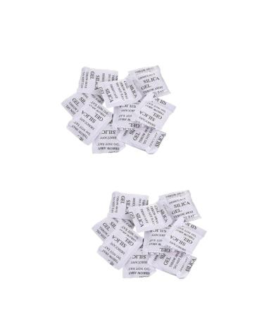 Ultechnovo High-Efficiency Desiccant 400 packs of pebbles dry remedy silicone dry remedy Safe dryer detergent bag container household moisture absorber mediumX2PCs such as shown