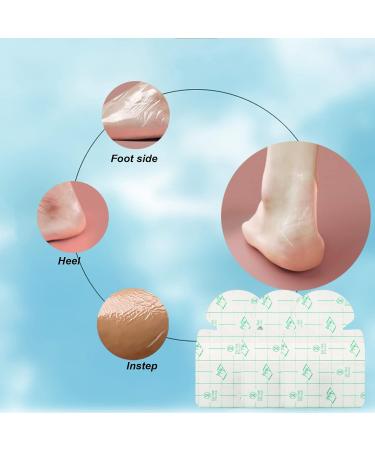 20pcs Heel Tape Sticker Moleskin Blister Plasters for Feet Foot Care Tape Patches Waterproof Foam Blister Sticker Moleskin Pads Strong Viscosity Invisible Blister Bandage 20 Pcs - Buy Online on SooperMarket.com