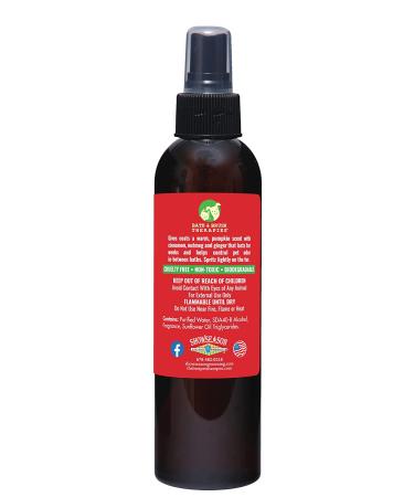 Bath & Brush Therapies Pumpkin Spice Pet Cologne 4.5 oz | Long-Lasting Odor Eliminator for Dogs | Cruelty-Free, Paraben-Free, Biodegradable, Non-Toxic | Made in USA - Buy Online on SooperMarket.com