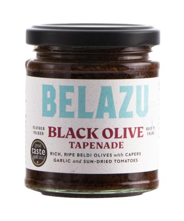 Belazu Beldi Black Olive Tapenade 170g 1 170 g (Pack of 1)