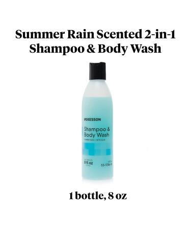 Mckesson Body Wash & Shampoo with Aloe Summer Rain Scent 8 oz - 1 Count - Buy Online on SooperMarket.com