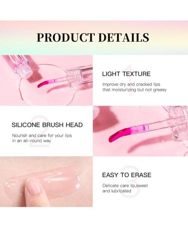 Color Changing Lip Gloss - 5 Color Flower Lip Oil for Hydration & Plumpness | Long Lasting Gloss for Women & Girls - Buy Online on SooperMarket.com