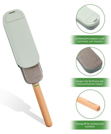 Ceblish Reusable Lint Brush for Animal Hair Remover | Cat & Pet Hair Cleaner | Easy to Clean Clothing Brush | Eco-Friendly Green Design - Buy Online on SooperMarket.com