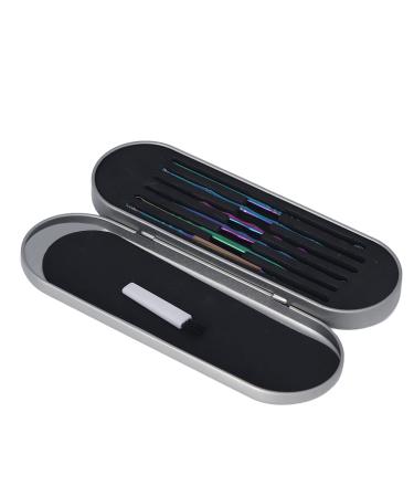Ear Cleaning Kit Ear Wax Remover Fully Polished Comfortable Handle for Home for Travel (Colorful)