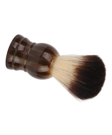 Quick Drying Hair Shaving Brush with Curved Handle - Easy to Clean Barber Tool for Perfect Shaves - Buy Online on SooperMarket.com