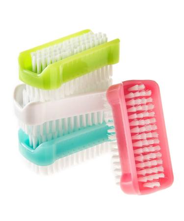 SIDCO nail brush 4 x hand washing brush washing brushes hand brushes finger brush plastic