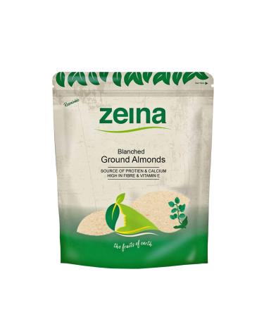 Zeina Blanched Ground Almonds (1Kg) - Almond Flour Naturally Contains Iron Protein and Fibre for Healthy Cooking Baking Smoothies Paleo and Keto Diets - Gluten-Free and Vegan Approved