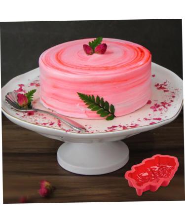 BIUDECO Christmas Cake Mould 2 Pcs Baking Mold Silicone Molds Santa Claus Silicone Mold Dessert Making Mold Christmas Bakeware 18.2X11.5X3CM As Shown - Buy Online on SooperMarket.com