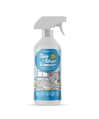 Stain & Odour Remover For Cats | Powerful Enzyme Cleaner | 500ml