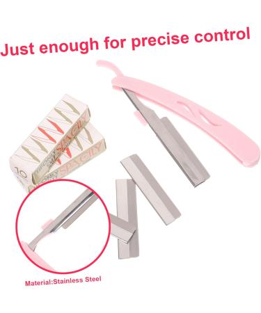 Hemoton Eyebrow Trimming Blade Set | Women's Face Razor & Hair Remover Tool | Perfect for Shaping Brows & Facial Hair | International Shipping Available - Buy Online on SooperMarket.com