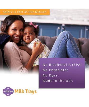 Fairhaven Health Milkies Milk Trays - Set of 2 for Easy Breast Milk Storage - Buy Online on SooperMarket.com