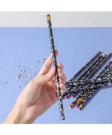 AMZLORD 4/12PCS Rhinestone Picker Pencil Set Self Adhesive Crystal Gem Pick Up Tools with Pencil Sharpener Dotting Wax Pen Nail Dotting Wax Pen for Crafts 4 Colours-12PCS - Buy Online on SooperMarket.com