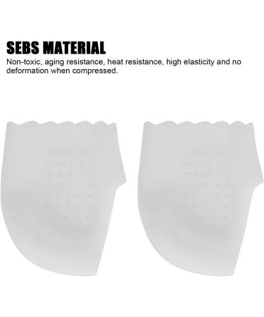 5 Pair Heel Protectors for Shoes Moisturizing Heel Socks Heel Pads Cushion Protectors Moisturizing Heel Protective Cover Wrap for Women to Heal and Treat Dry Cracked Heels(White) - Buy Online on SooperMarket.com