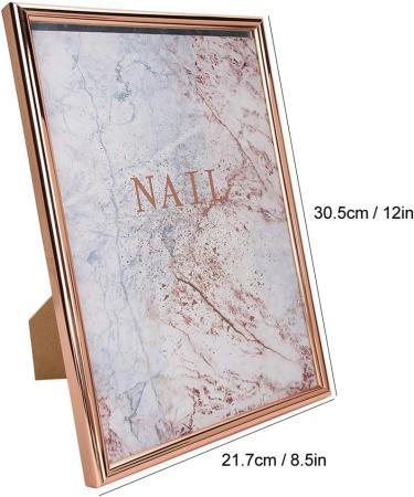 Nail Art Showing Holder Acrylic Nail Art Display Holder Nail Art Color Chart Display Board Stand Nail Tip Gel Polish Color Display Card Frame - Buy Online on SooperMarket.com