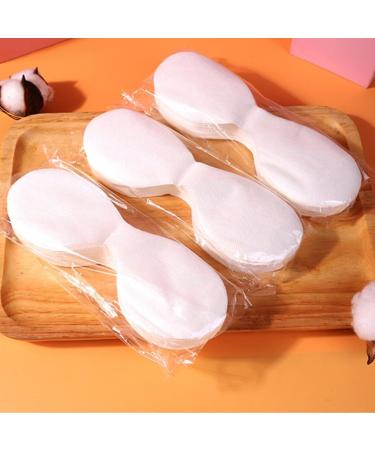 minkissy 100 Sheets Disposable Eye Pads Non Woven Cotton Disposable Eye Mask Eye Mask Paper Beauty Sheets for Skincare Spa - Buy Online on SooperMarket.com