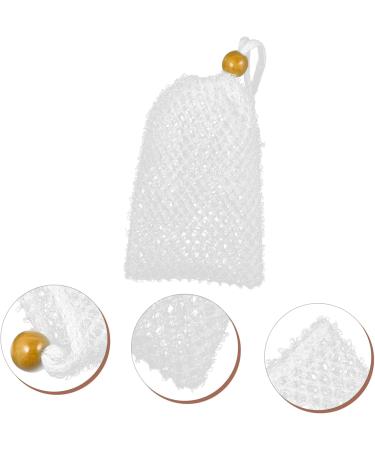 BELLIFFY 1pc Soap Loofah Sponge Bath Scrubber Body Scrub Sponge Shower Net Soap Storage Nylon - Buy Online on SooperMarket.com